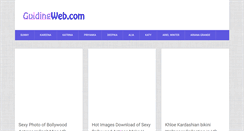 Desktop Screenshot of guidingweb.com